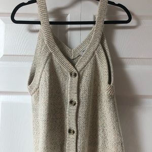 Madewell Sweater Tank - never worn